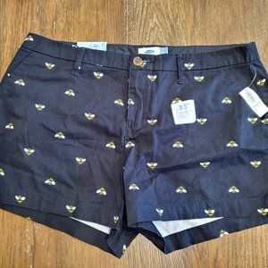 NWT Old Navy Bee Shorts Black